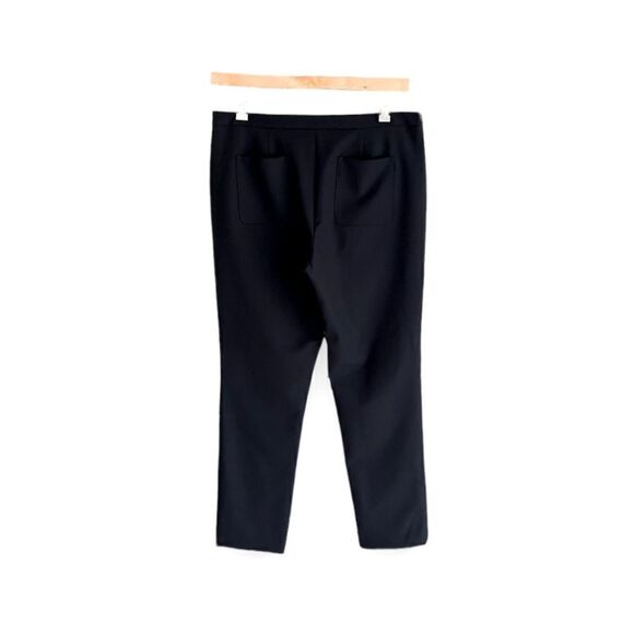 THE RESET | Black Slim Straight Trousers (L) - Picture 2 of 5